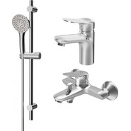 Набор смесителей 3 в 1 для ванны Am.Pm Sunny F40985C00 - фото 