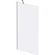 Шторка для ванны Am.Pm Gem 80х140 см W90BS-080-140CT (стекло 8 мм), хром/прозрачное - фото 