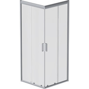 Душевое ограждение Am.Pm Gem 90х90 см W90G-403-090MT, серебро/прозрачное - фото 