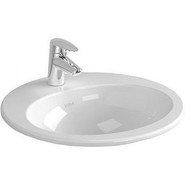 Раковина врезная на столешницу Vitra S20 53 см 5468B003-0001 - фото 2