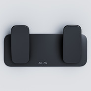 Двойной крючок AM.PM Inspire 2.0 A50A35622, цвет чёрный - фото 6