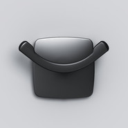 Двойной крючок AM.PM Gem A9035622, цвет чёрный - фото 6