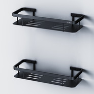 Полка AM.PM Sense A7453222, цвет чёрный - фото 3