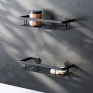 Полка AM.PM Sense A7453222, цвет чёрный - фото 2