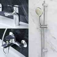 Набор смесителей 3 в 1 для ванны Am.Pm Sunny F40985C00 - фото 2