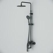 Душевая стойка Am.Pm Sunny F0785C922, черный, Цвет производителя: чёрный - фото 4