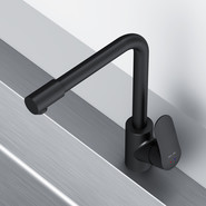 Смеситель для кухни Am.Pm Like F8005722, черный матовый, Цвет производителя: чёрный матовый - фото 6