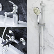 Набор смесителей 3 в 1 для ванны Am.Pm Sunny F40985C00 - фото 3