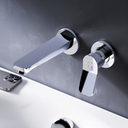 Смеситель для раковины настенный Am.Pm X-Joy F85A72600, Цвет производителя: хром - фото 2