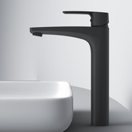 Смеситель для раковины высокий Am.Pm Gem F90A92022, черный, Цвет производителя: чёрный - фото 6