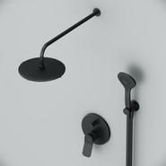 Душевая система для душа Am.Pm X-Joy FB85A1RH02, черный, Цвет производителя: чёрный - фото 4