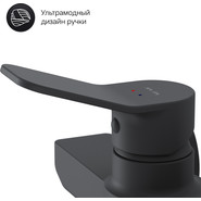 Смеситель для душа Am.Pm X-Joy F85A20022, черный, Цвет производителя: чёрный - фото 6