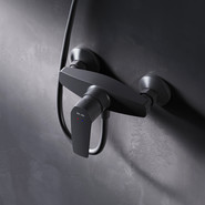 Смеситель для душа Am.Pm Gem F90A20022, черный, Цвет производителя: чёрный - фото 2