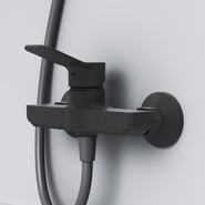 Смеситель для душа Am.Pm X-Joy F85A20022, черный, Цвет производителя: чёрный - фото 4