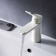 Смеситель для раковины Am.Pm X-Joy F85A02133, Цвет производителя: белый - фото 3