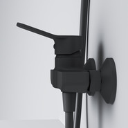 Смеситель для душа Am.Pm X-Joy F85A20022, черный, Цвет производителя: чёрный - фото 5
