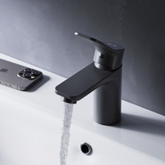 Смеситель для раковины Am.Pm X-Joy F85A02122, черный, Цвет производителя: чёрный - фото 3