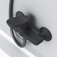 Смеситель для душа Am.Pm X-Joy F85A20022, черный, Цвет производителя: чёрный - фото 3