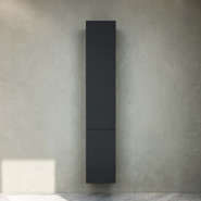 Пенал подвесной Am.Pm Gem 30 см R M90CHR0306BM, черный матовый - фото 2