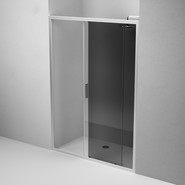 Дверь душевая Am.Pm Gem Solo 140х195 см W90G-140-1-195MG, хром/тонированное - фото 6