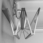 Шторка для ванны Am.Pm Like 100х140 см W80BS-100-140CT, хром/прозрачное - фото 6