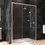 Дверь душевая Am.Pm Gem Solo 140х195 см W90G-140-1-195MT, хром/прозрачное - фото 2