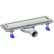 Трап Loranto Prime Skala Deluxe 50 см 4028.0Y050K.050.1, хром (под плитку), Цвет производителя: хром, Размер трапа: 500 - фото 