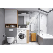 Зеркало-шкаф Акватон Лондри 80 см 1A267202LH010 - фото 3