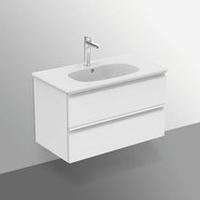 Тумба подвесная с раковиной-столешницей Ideal Standard Tesi 80 см T0051OV+T350901 - фото 3