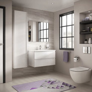 Тумба подвесная с раковиной-столешницей Ideal Standard Tesi 80 см T0051OV+T350901 - фото 4