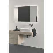 Смеситель для раковины настенный Ideal Standard Silk Black Cerafine O BD133XG, черный матовый - фото 4