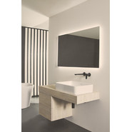 Смеситель для раковины настенный Ideal Standard Silk Black Cerafine O BD133XG, черный матовый - фото 5