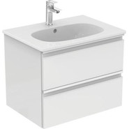 Тумба подвесная с раковиной Ideal Standard Tesi 62 см T0050OV+T3510V1 - фото 