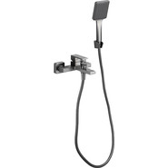 Смеситель для ванны Belz B60613-3, графит, Цвет производителя: оружейная сталь - фото 