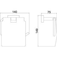 Держатель для туалетной бумаги Belz B90203 - фото 2