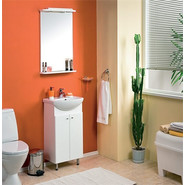 Тумба напольная с раковиной Акватон Мира 45 см 1A1044K1MR010, белый - фото 4