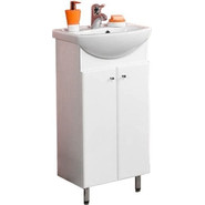 Тумба напольная с раковиной Акватон Мира 45 см 1A1044K1MR010, белый - фото 5