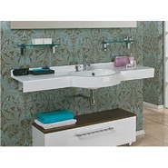 Раковина Акватон Отель 150 см 1A70133NOT010 - фото 2