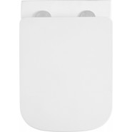 Унитаз подвесной безободковый Azario Teramo AZ-0052-UQ с крышкой микролифт (Система смыва торнадо) - фото 4