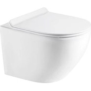 Инсталляция с подвесным безободковым унитазом Azario Gloria AZ-8010-1000+AZ-8200-0012+AZ-2003, Цвет производителя: белый - фото 4