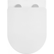 Унитаз подвесной безободковый Azario Teramo AZ-0053-UQ с крышкой микролифт (Система смыва торнадо) - фото 4