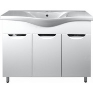 Тумба напольная с раковиной Стиль 100 см (раковина Basic) - фото 