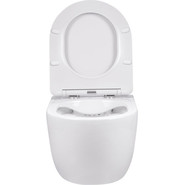 Унитаз подвесной безободковый Vincea Evo VT1-34S с крышкой микролифт - фото 4