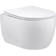 Унитаз подвесной безободковый Vincea Evo VT1-34S с крышкой микролифт - фото 