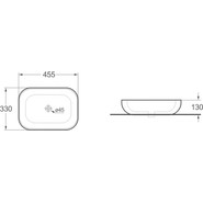 Раковина-чаша Vincea 45 см VBS-102 - фото 2