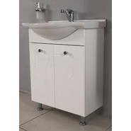 Тумба напольная с раковиной Акватон ЛИАНА 60 см 1A1631K0LL010, белый - фото 4