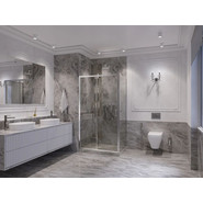 Душевое ограждение Ambassador Forsa 160x80 см 17021122AX-80AX, хром/прозрачное - фото 3