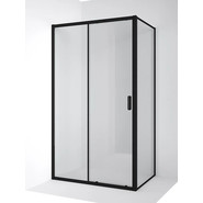Душевое ограждение Ambassador Forsa 160x90 см 17021222AB-90AB, чёрный/прозрачное - фото 