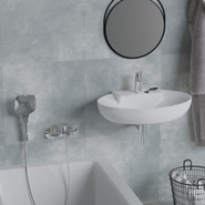 Набор смесителей 3 в 1 для ванны с коротким изливом Paini Laguna LACRSET3 - фото 2