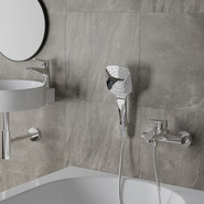 Набор смесителей 3 в 1 для ванны с коротким изливом Paini Messina MECRSET3 - фото 2